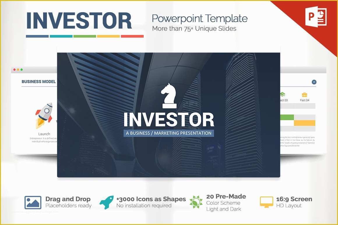 Free Business Pitch Powerpoint Template Of Investor Pitch Deck Powerpoint Presentation Template