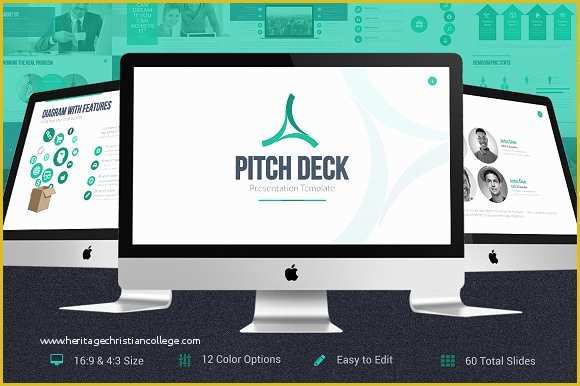 Free Business Pitch Powerpoint Template Of Pitch Deck Powerpoint Template Presentation Templates On