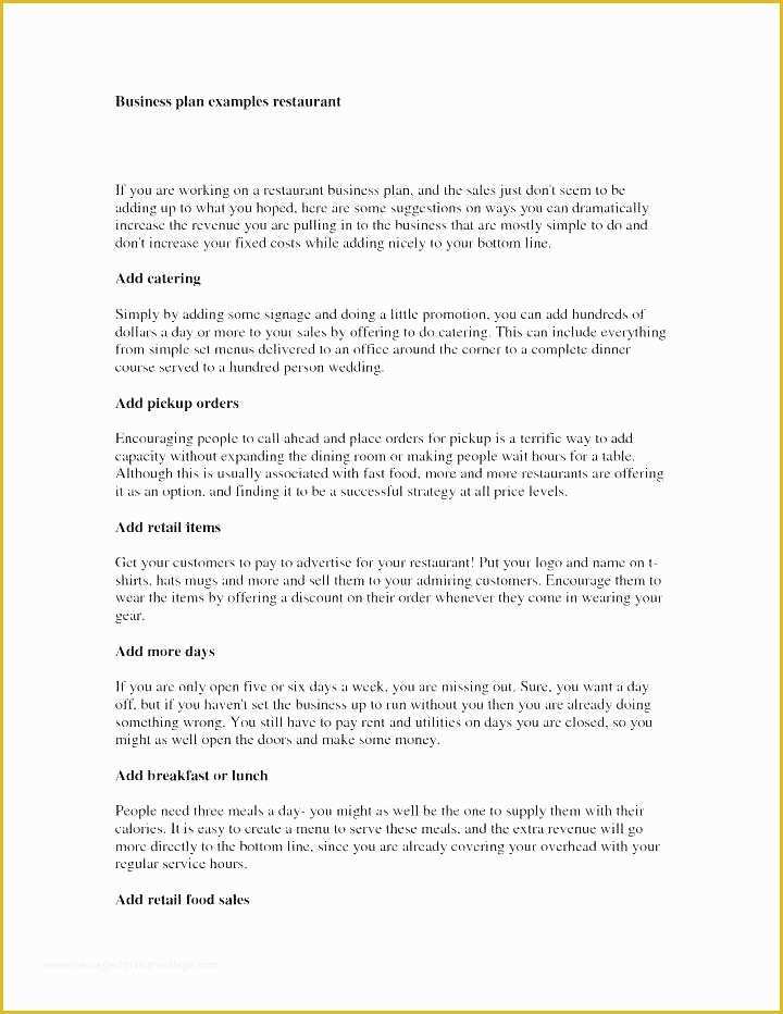 Free Business Plan Template Catering Company Of Free Catering Business Plan Template Pany C