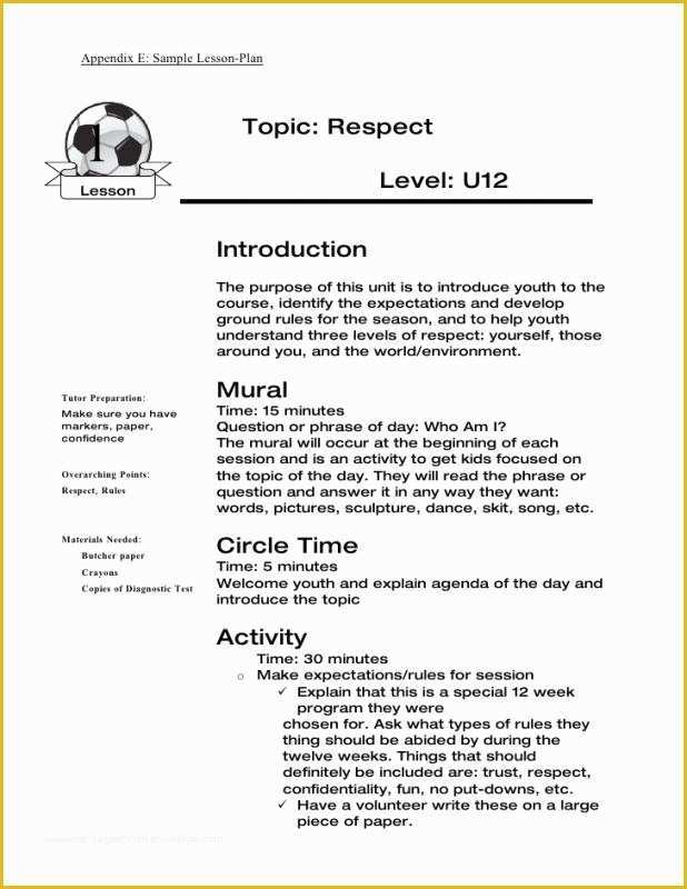 Free Business Plan Template for Summer Camp Of Grant Proposal Template for Non Profit