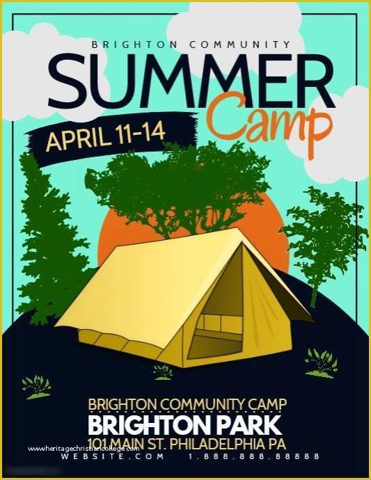 Free Business Plan Template for Summer Camp Of Summer Camp Template