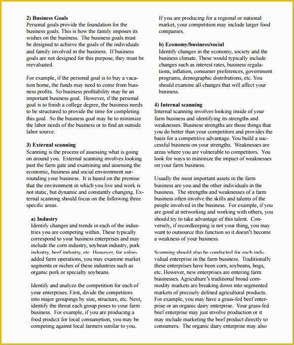 Free Business Plan Template Pdf Of 11 Strategic Business Plan Templates Download Free