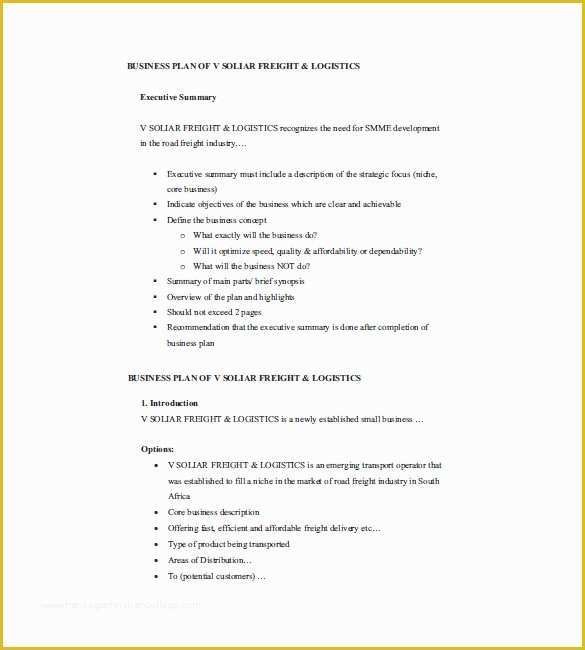 Free Business Plan Template Pdf Of Small Business Plan Template 15 Word Excel Pdf Google