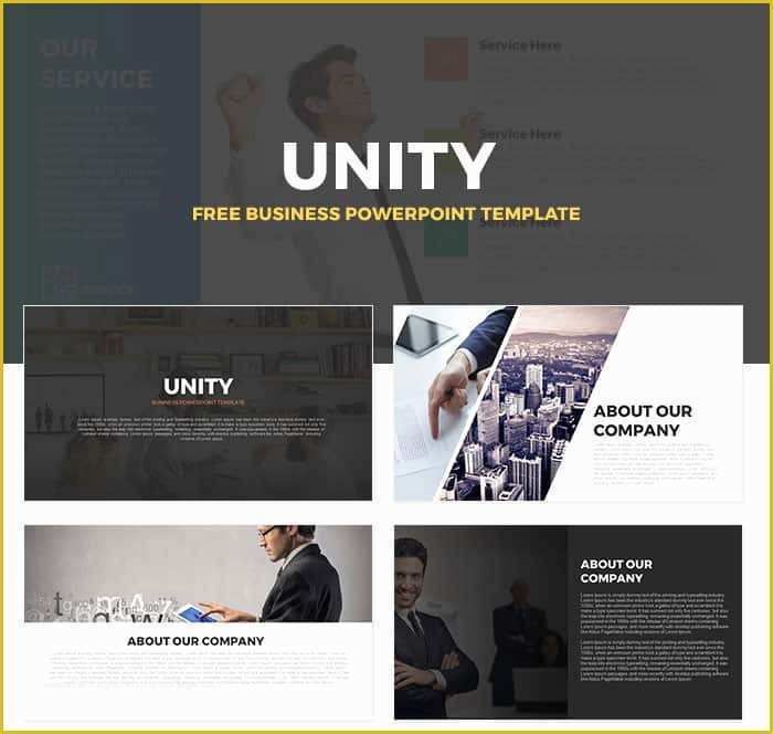 Free Business Powerpoint Templates 2017 Of Unity Free Business Powerpoint Template Slide Pass