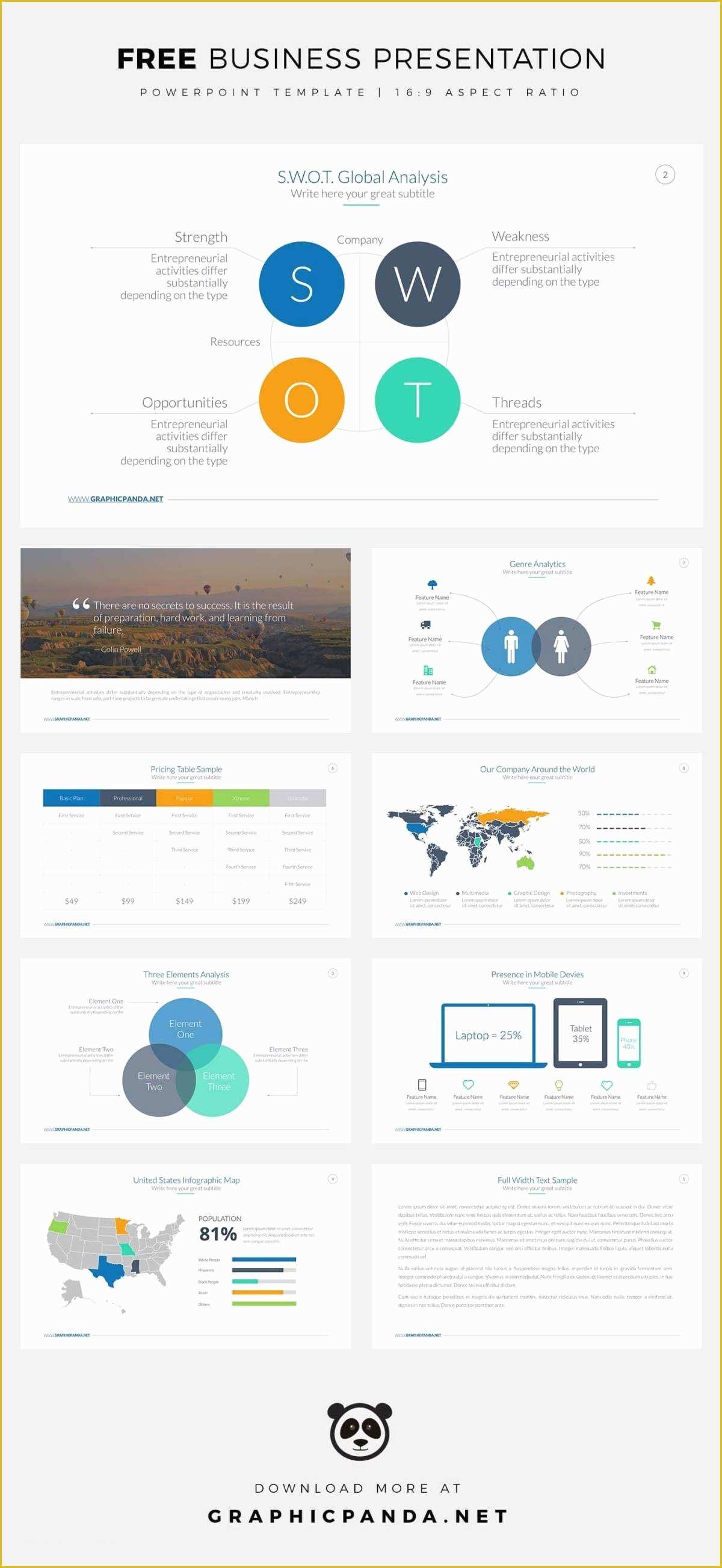 Free Business Powerpoint Templates Of Free Business Powerpoint Templates