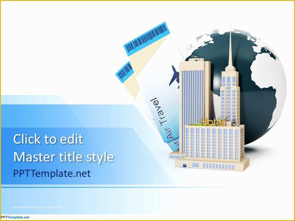 Free Business Powerpoint Templates Of Free Business Trip Ppt Template