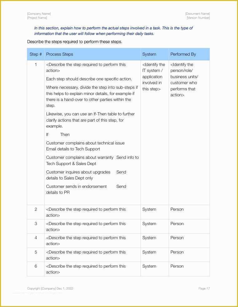 Free Business Process Documentation Template Of Business Process Design Template Apple Iwork Pages