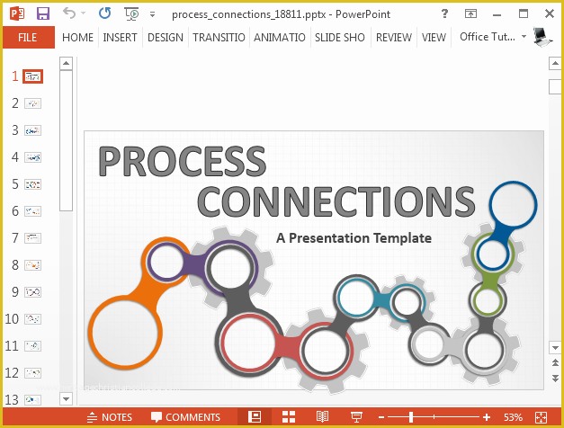 Free Business Process Mapping Template Of Free Business Process Map Template Process Map Powerpoint