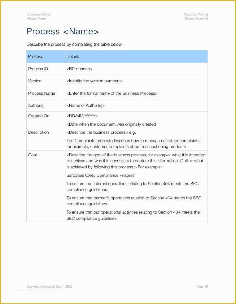 Free Business Process Template Of Business Process Design Template Apple Iwork Pages