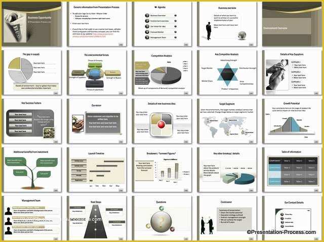 Free Business Proposal Ppt Template Of Business Opportunity Powerpoint Template