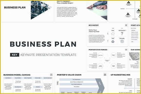 Free Business Proposal Ppt Template Of Business Plan Keynote Template Presentation Templates