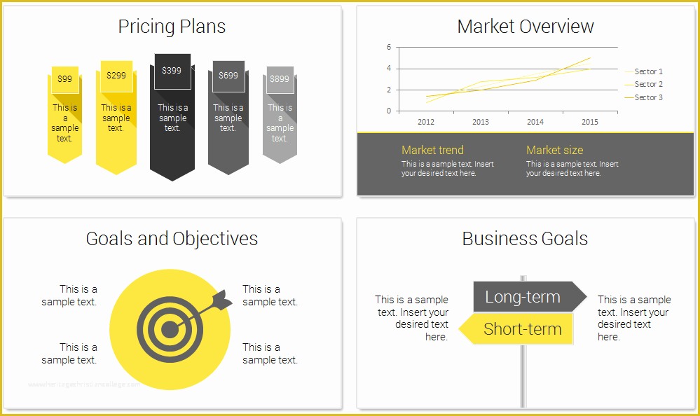 Free Business Proposal Ppt Template Of Modern Business Plan Powerpoint Template