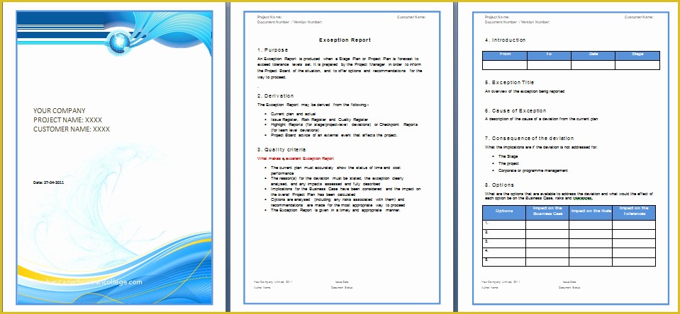 Free Business Report Template Of Report Template – Microsoft Word Templates
