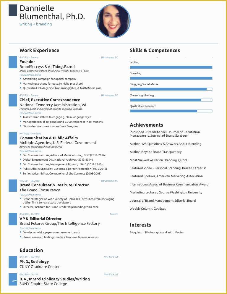 Free Business Resume Template 2018 Of E Page Resume Created with Free Novoresume Template