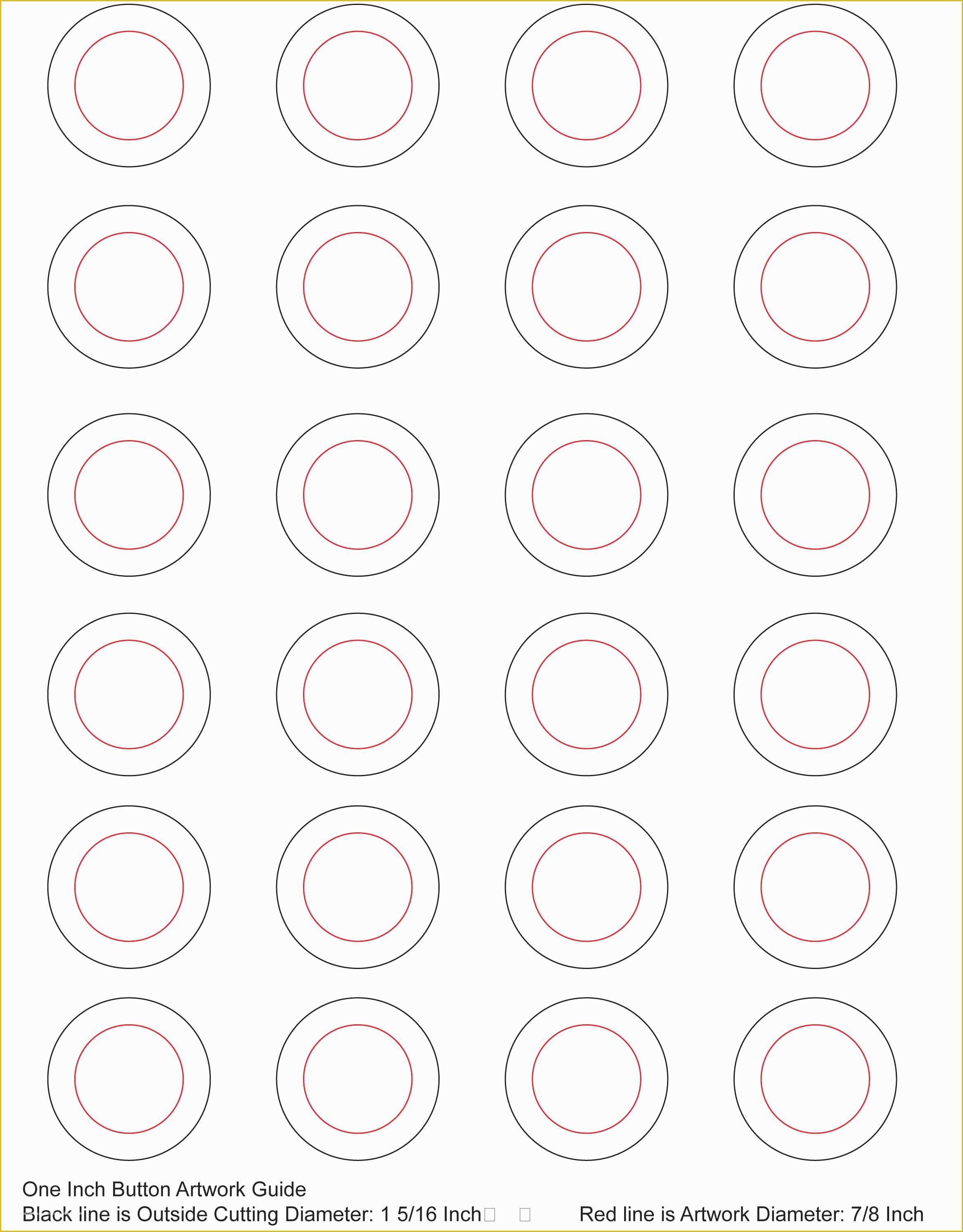 Free Button Templates Of Best S Of 1 Inch Circle Template Word 1 Inch 