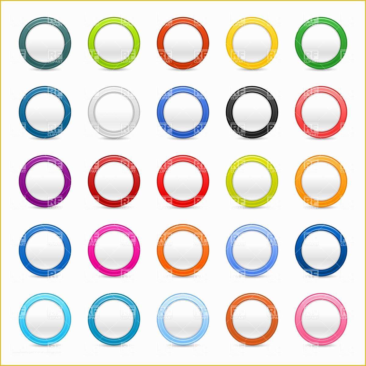 Free button Templates Of Round Badge Clip Art Website – Cliparts