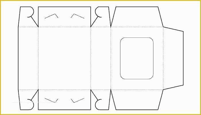 Free Cake Templates Print Of Box Template