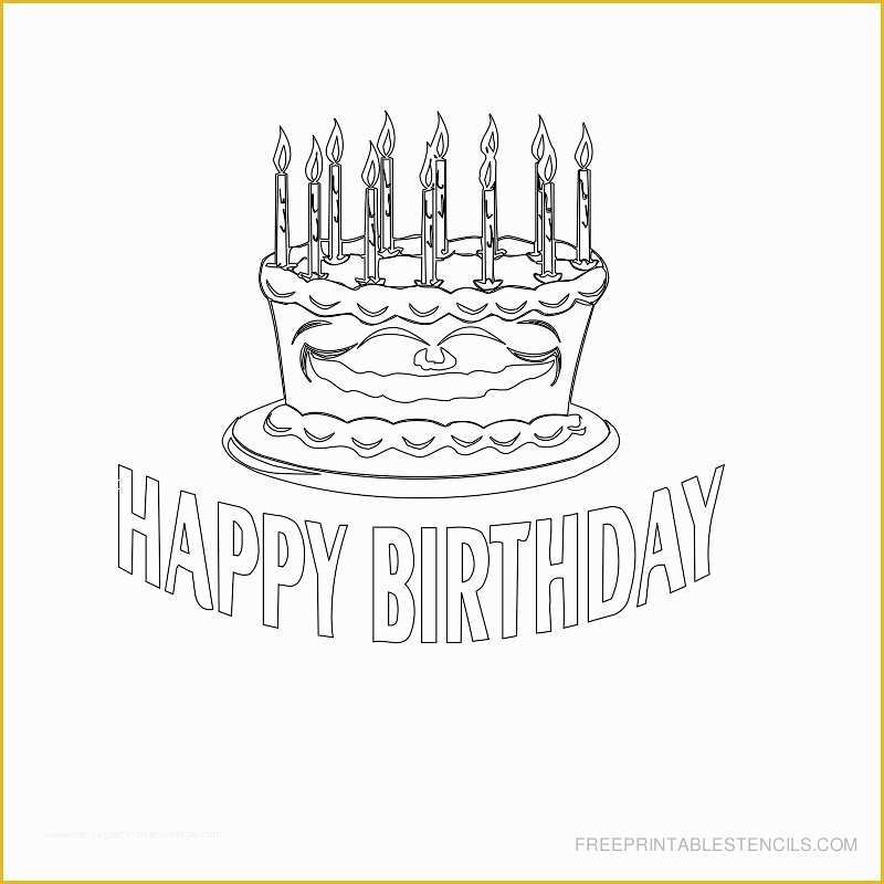 Free Cake Templates Print Of Free Printable Cake Decorating Stencils