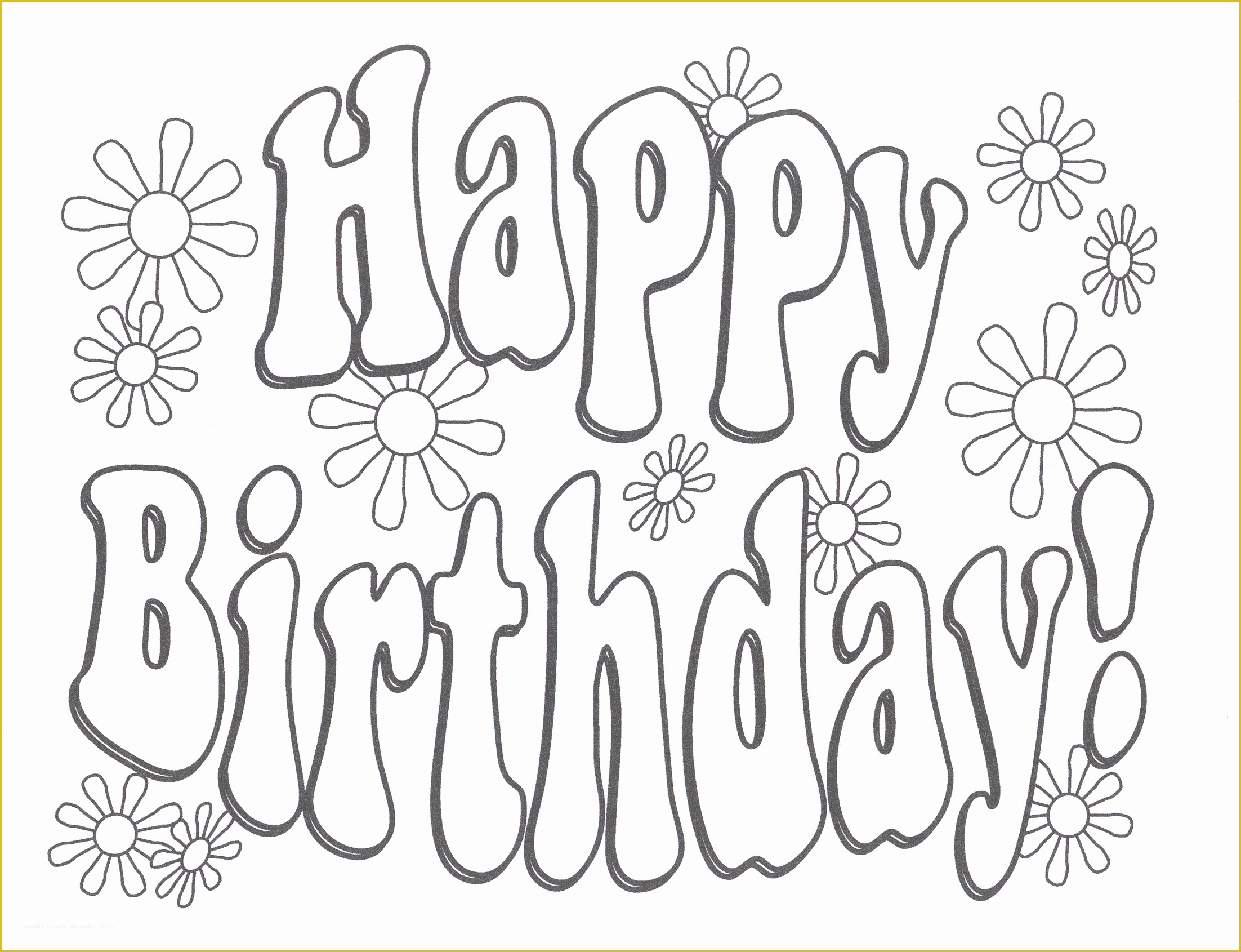 Free Cake Templates Print Of Happy Birthday Clering Sheet