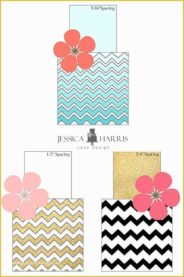 Free Cake Templates Print Of Small Chevron Cake Template Free 3 Designs Jessica