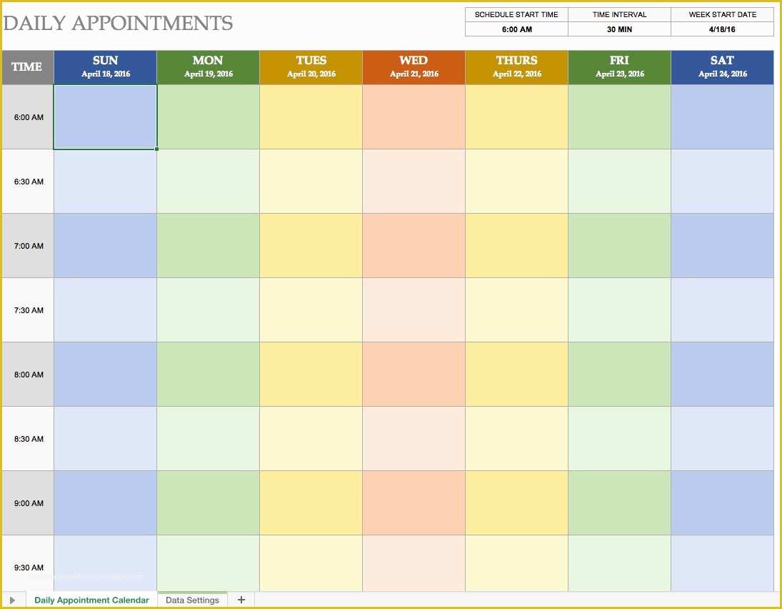 Free Calendar Template Of Free Excel Calendar Templates