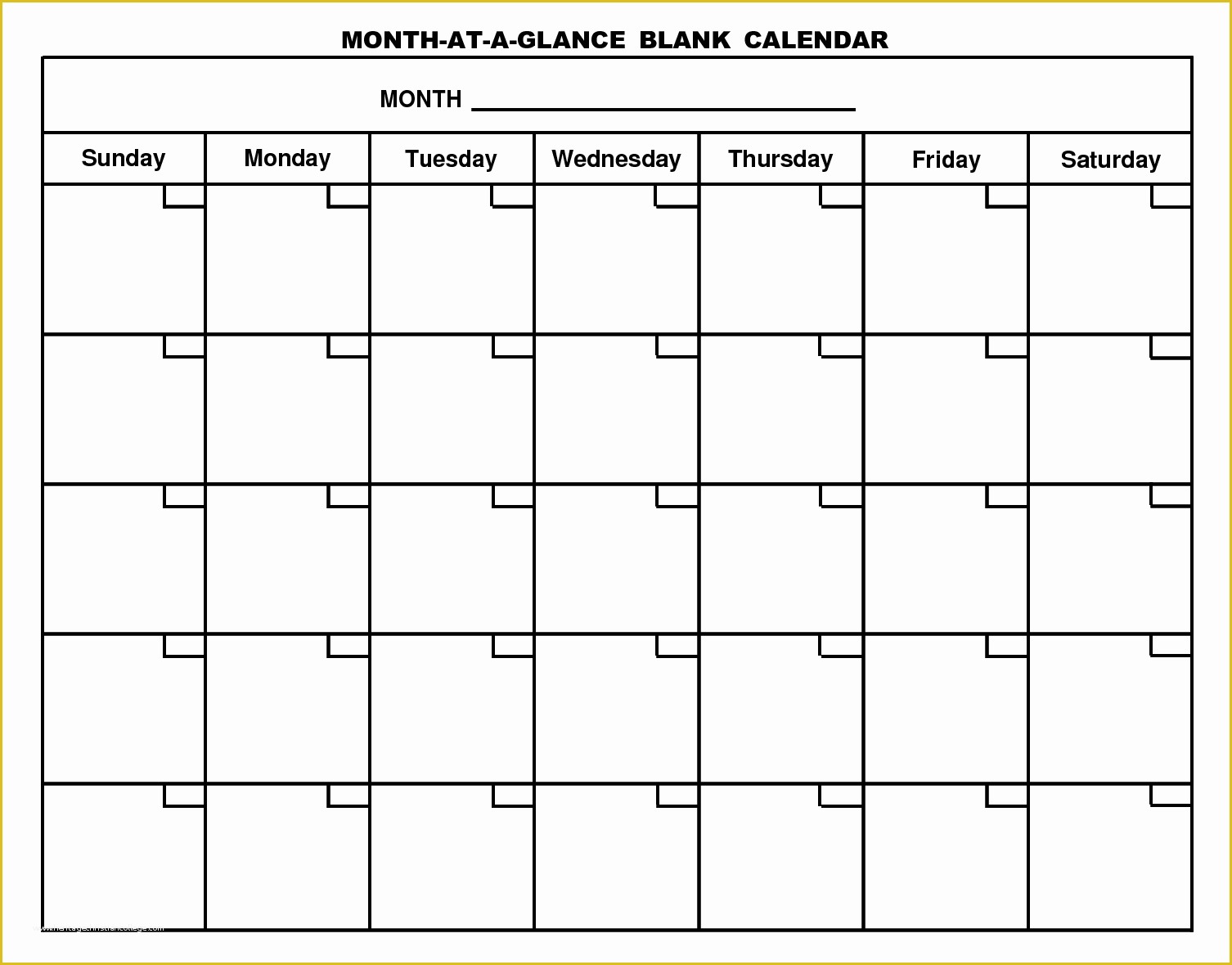 Free Calendar Template Of Printable Blank Calendar Template … organizing
