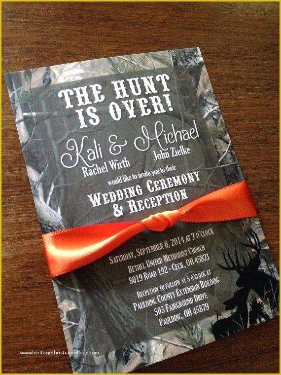 Free Camo Wedding Invitation Templates Of Camo Wedding Invitations Free Printable Invitation