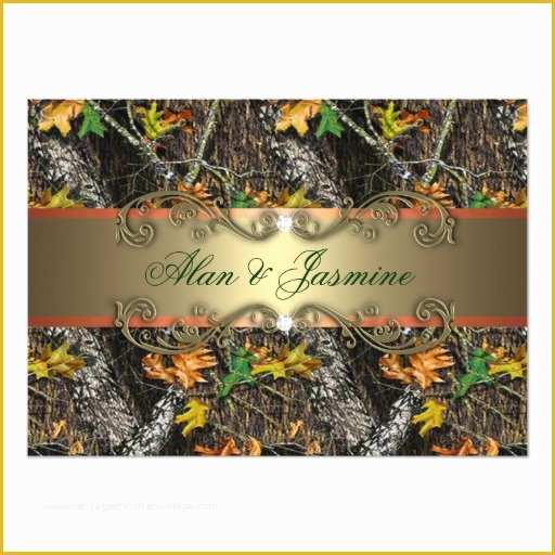 Free Camo Wedding Invitation Templates Of formal Camo Wedding Invitations 5x7