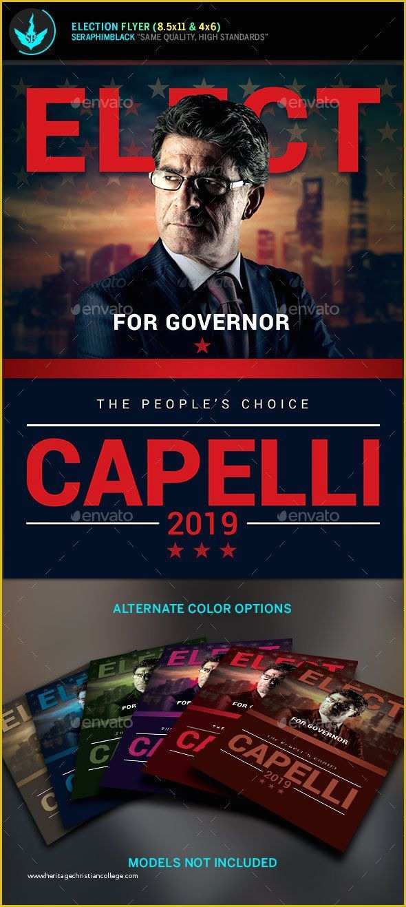 Free Campaign Cards Template Of 13 Best Free Political Campaign Flyer Templates Images On