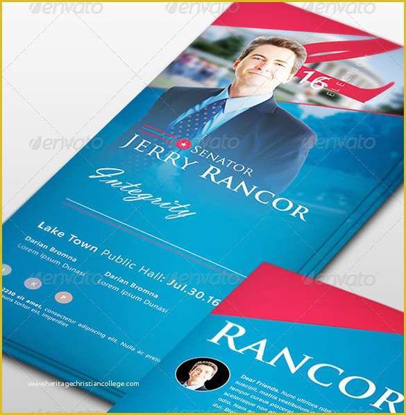 Free Campaign Cards Template Of 15 Palm Card Templates Psd Ai Vector Eps