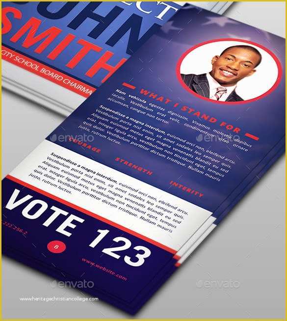 Free Campaign Cards Template Of 9 Palm Card Templates Psd Vector Eps