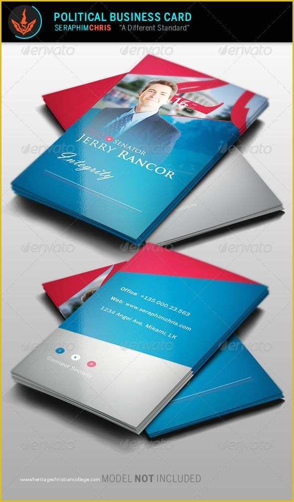 Free Campaign Cards Template Of Political Election Business Card Template