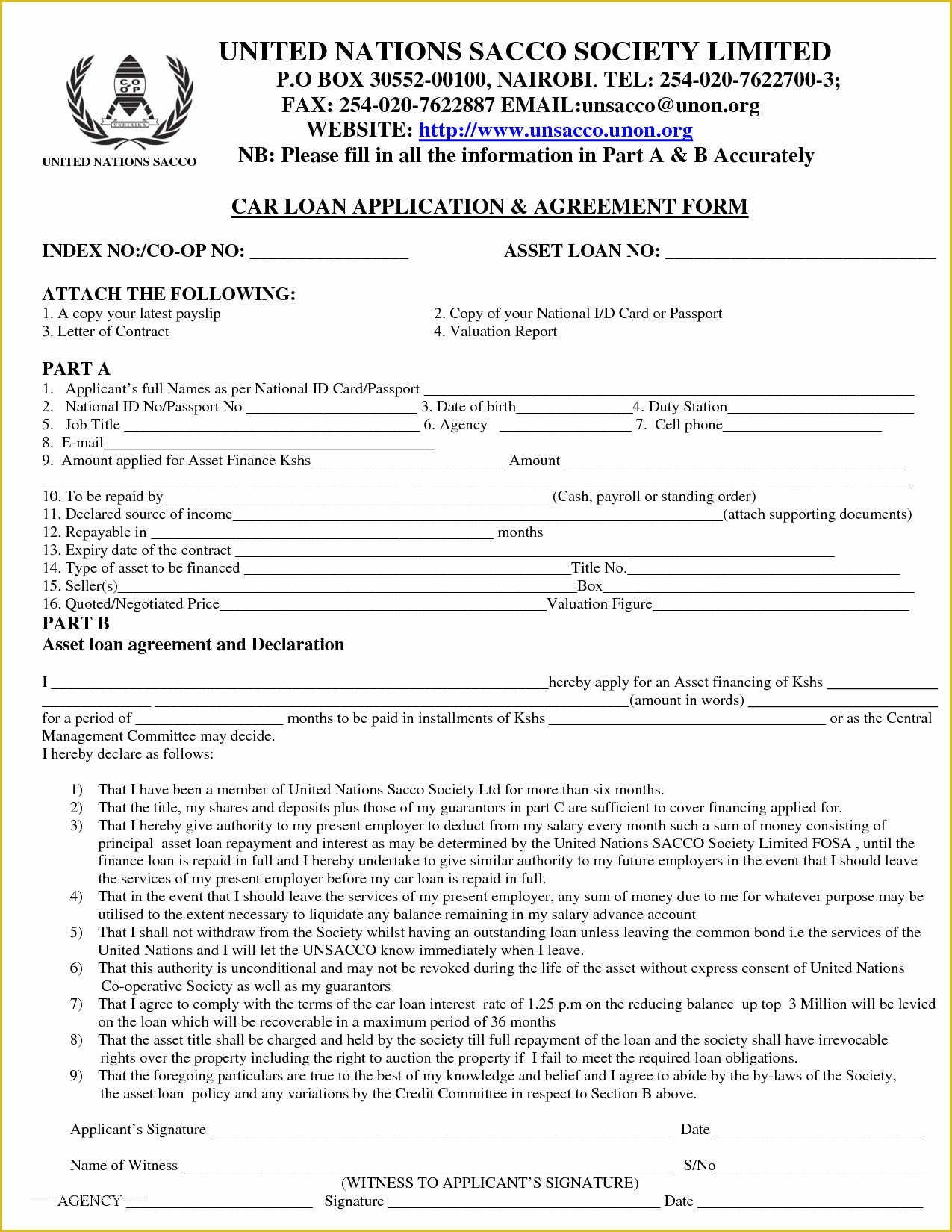 Free Car Loan Agreement Template Of 10 Best Of Car Loan Agreement Template Car Loan