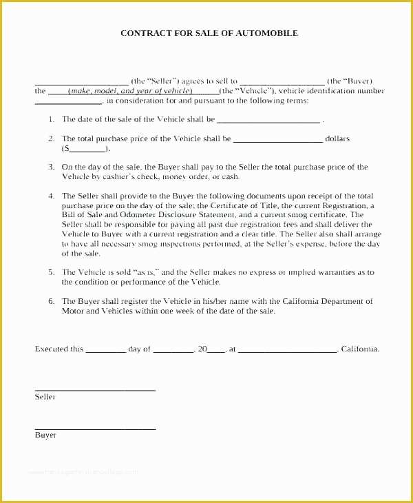 Free Car Loan Agreement Template Of Auto Loan Template