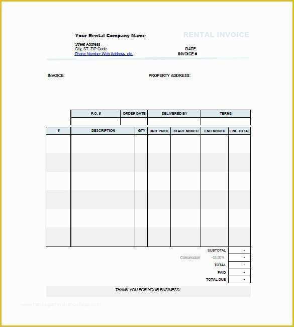 Free Car Rental Invoice Template Excel Of Car Invoice Templates 18 Free Word Excel Pdf format