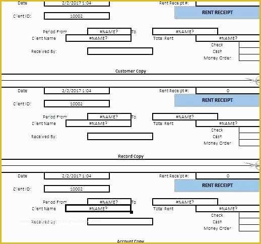 Free Car Rental Invoice Template Excel Of Rent Receipt Template Excel Rent Receipt form Receipt form