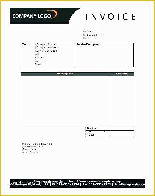 Free Car Rental Invoice Template Excel Of Sample Rental Invoice Free Download Sample Property Rental