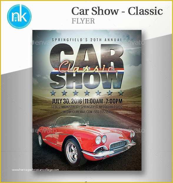 Free Car Show Flyer Template Of 16 Car Show Flyer Templates Free Psd Word Samples