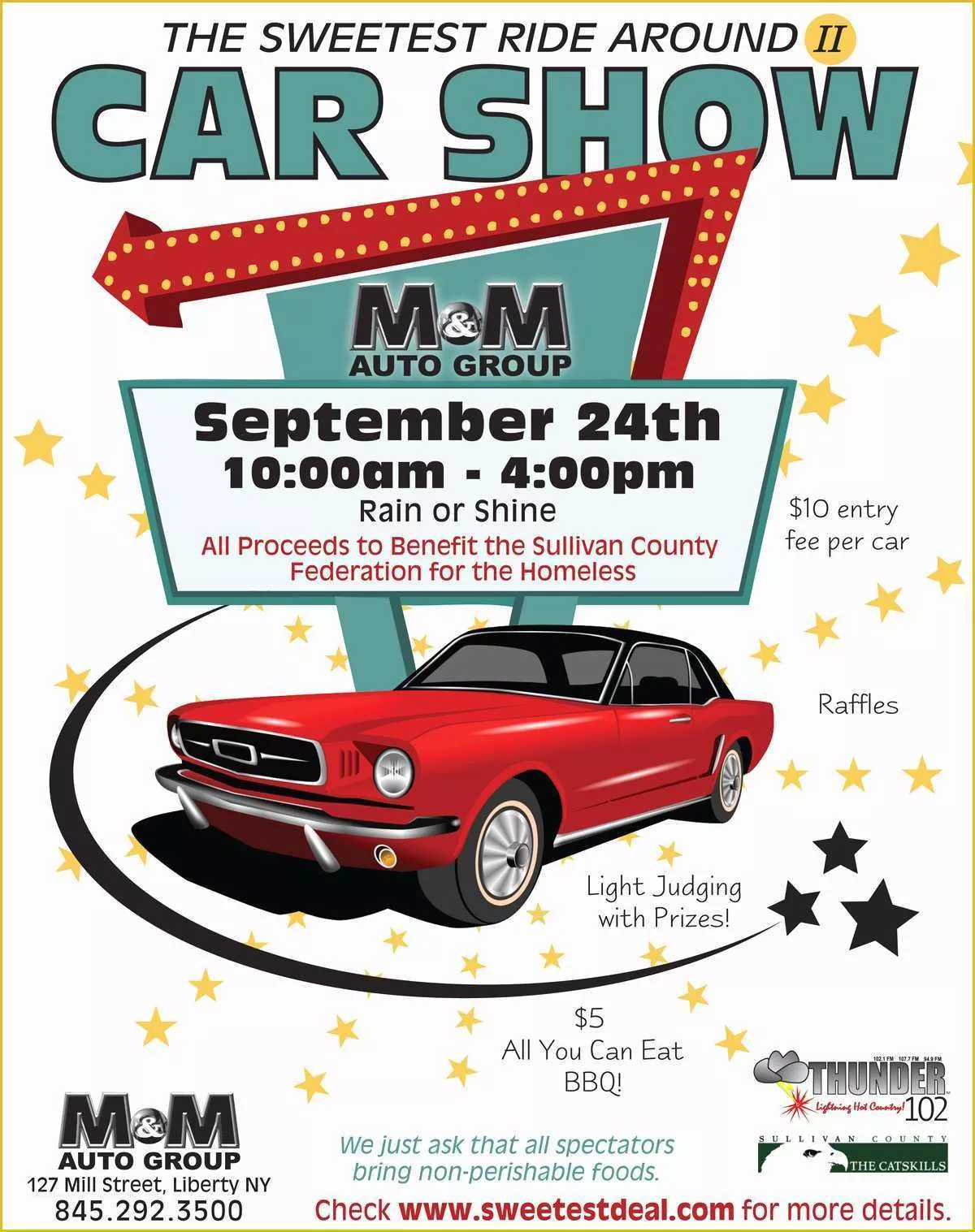 Car Show Flyer Template