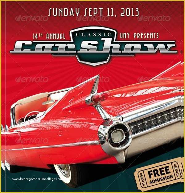 Free Car Show Flyer Template Of 21 Car Show Flyer Templates