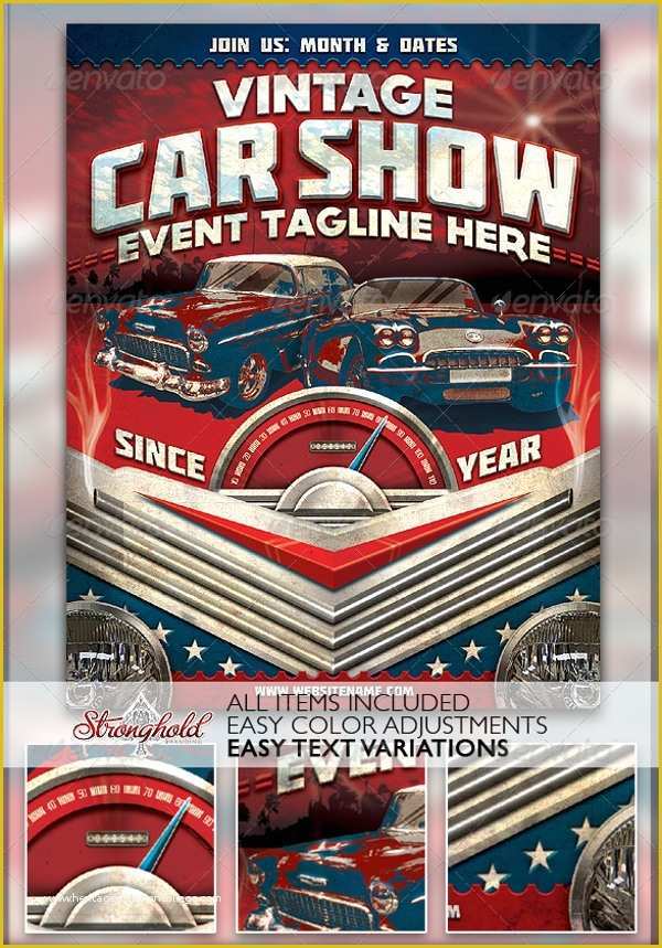 Free Car Show Flyer Template Of 21 Car Show Flyer Templates Psd In Design Ai