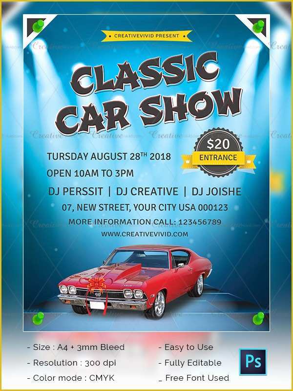 free-car-show-flyer-template-of-newest-s-car-show-poster-template