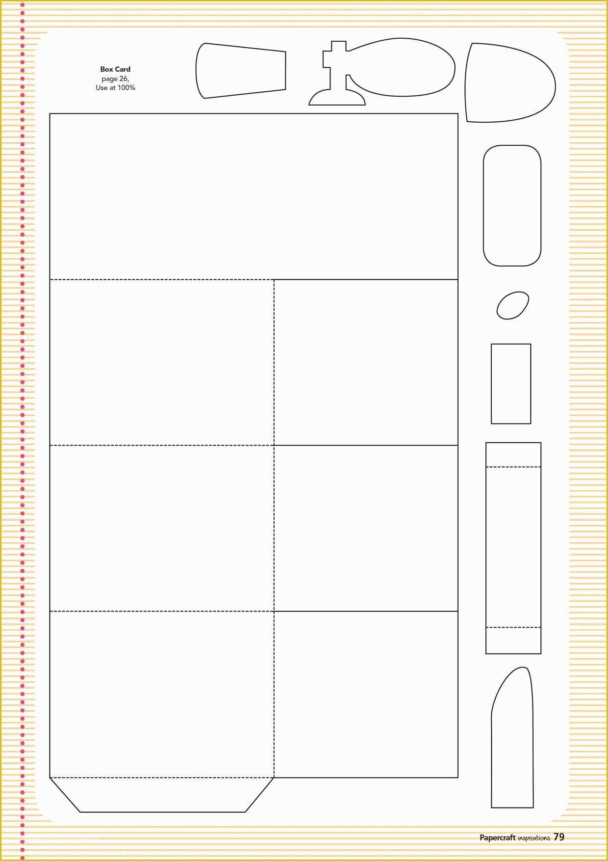 Free Card Making Templates Printable Of Free Card Making Templates From Papercraft Inspirations