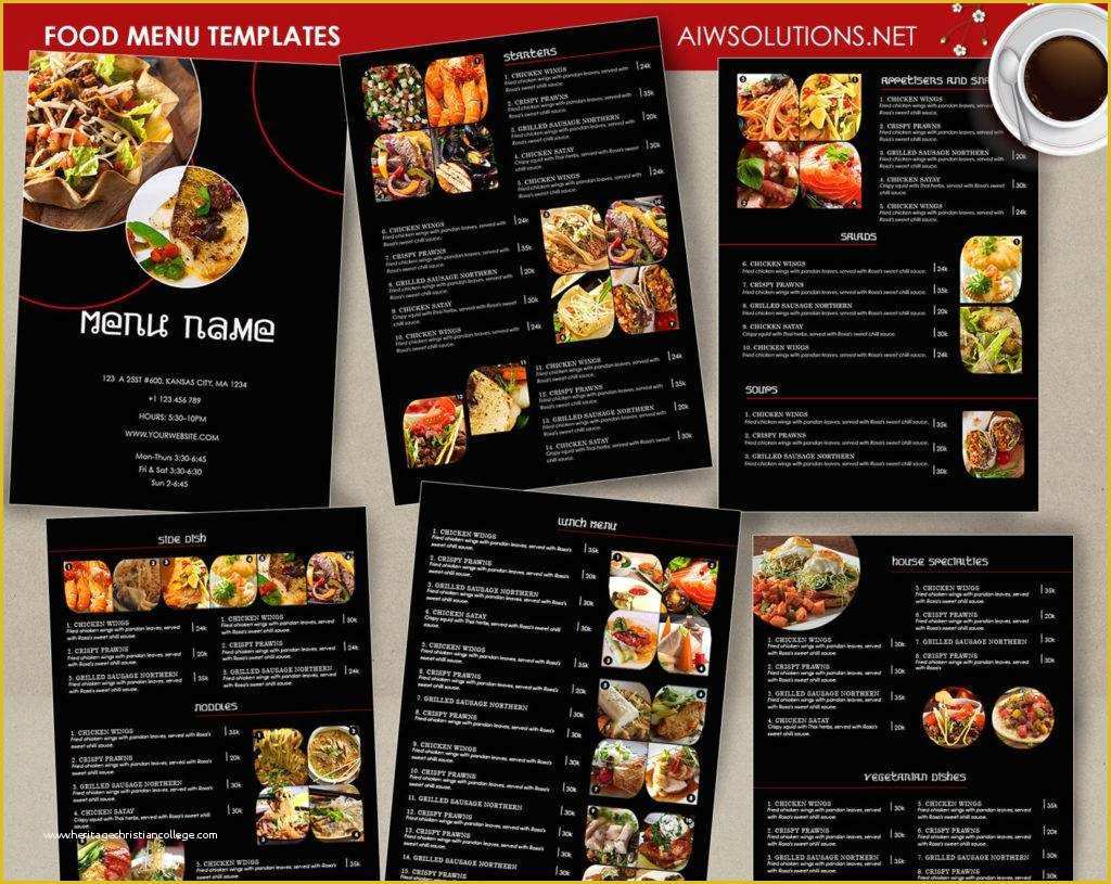 Free Caribbean Menu Template Of 14 Takeout Menu Designs & Examples – Psd Ai