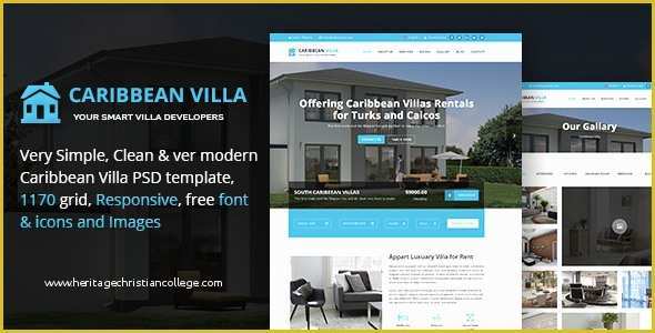 Free Caribbean Menu Template Of Caribbean Villa Hotel Resort Villa and Business Psd