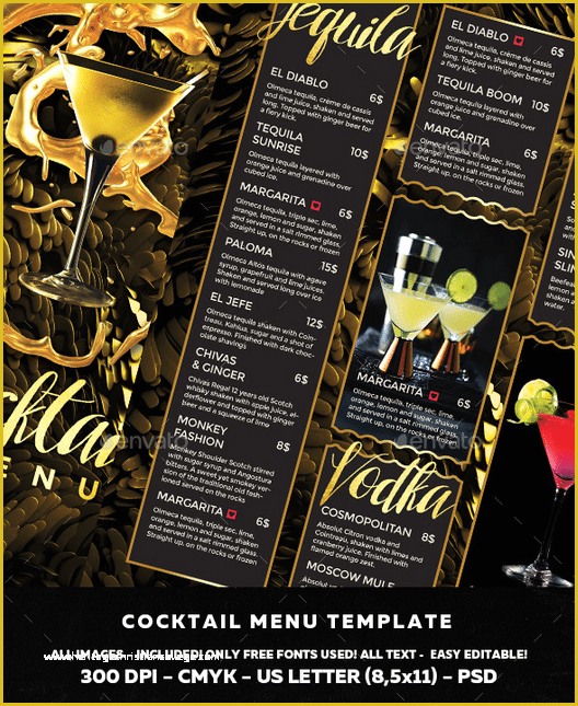 Free Caribbean Menu Template Of top 25 Free & Paid Restaurant Menu Templates