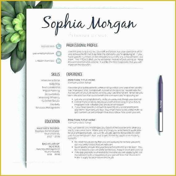 Free Cascade Resume Template Of Free E Page Resume Template E Page Racsumac Site by