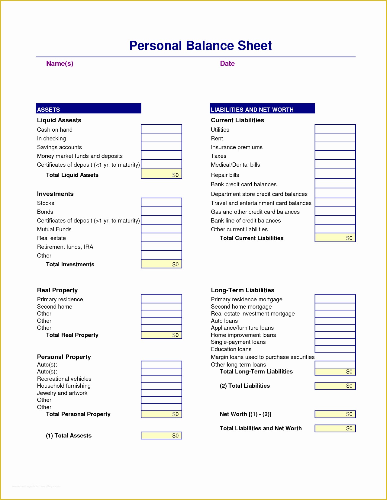 Free Cash Drawer Balance Sheet Template Of 7 Excel Balance Sheet