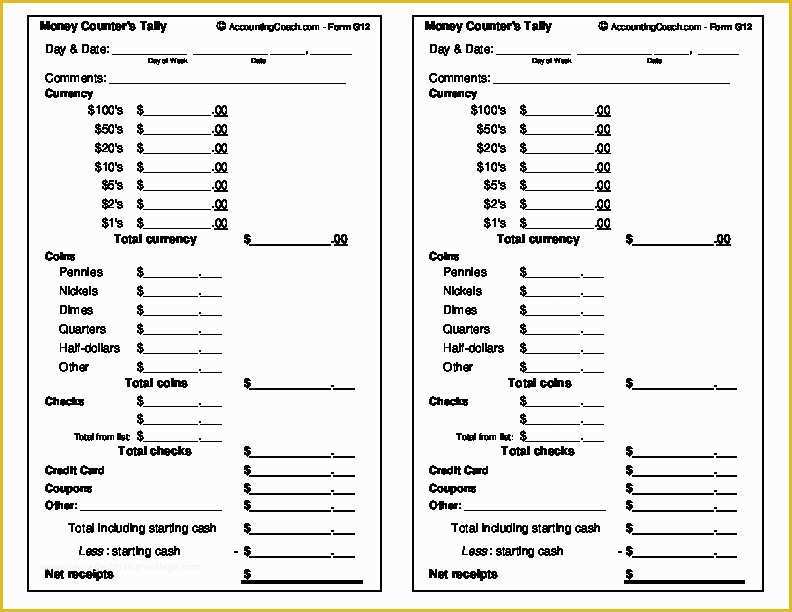 Free Cash Drawer Balance Sheet Template Of Bestof S Daily Cash Register Balance Sheet