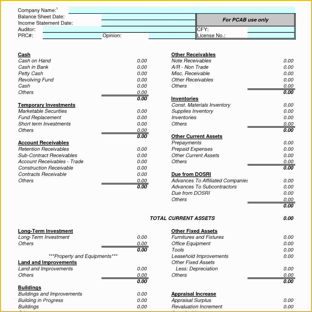 Free Cash Drawer Balance Sheet Template Of Cash Drawer Balance Sheet Template